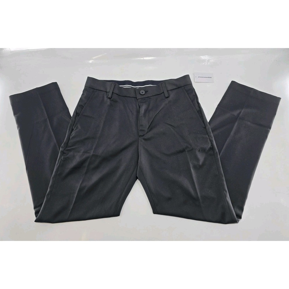 NWT Amazon Essentials Men's Slim-Fit Stretch Golf Pant - Black - Size 30Wx29L - Picture 1 of 13